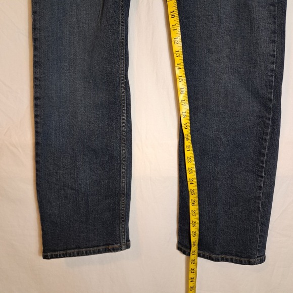 Denizen From levis Jeans Mens 38x32 Blue 218 Straight Fit Blue Jeans Denim - Picture 10 of 11